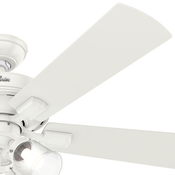 Crestfield Fresh White 52-Inch Three-Light LED Adjustable Ceiling Fan, image 4