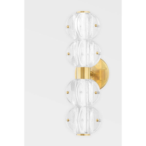 Lindley Aged Brass Integrated LED 16-Inch Bath Vanity, image 3