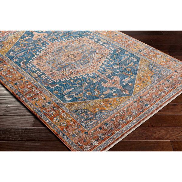 Ephesians Red Blue Rectangular: 2 Ft. 7 In. x 4 Ft. 11 In. Area Rug, image 3