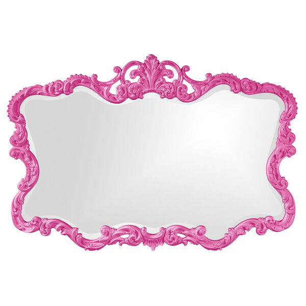 Talida Hot Pink Rectangle Mirror, image 1