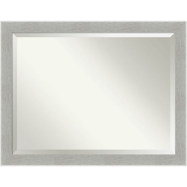 Gray Frame Bathroom Vanity Wall Mirror, image 1