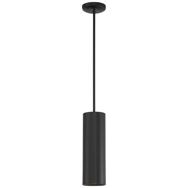 Pilson Matte Black 15-Inch One-Light Mini Pendant, image 1