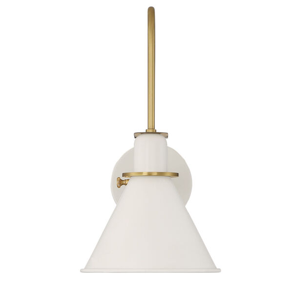 Medford White One-Light Wall Sconce, image 3