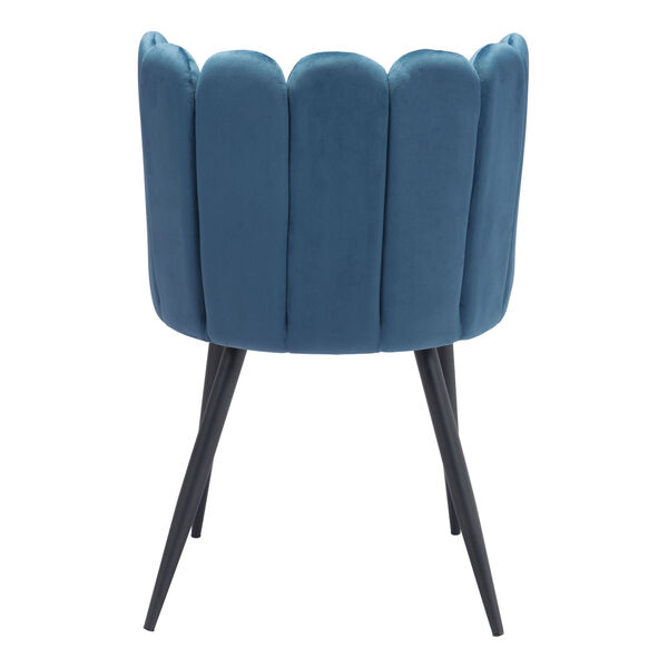 Adele Blue and Black Dining Chair, Set of Two, image 5
