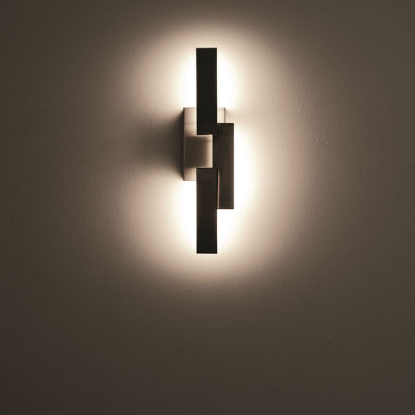 Ion Satin Nickel LED Wall Sconce, image 2