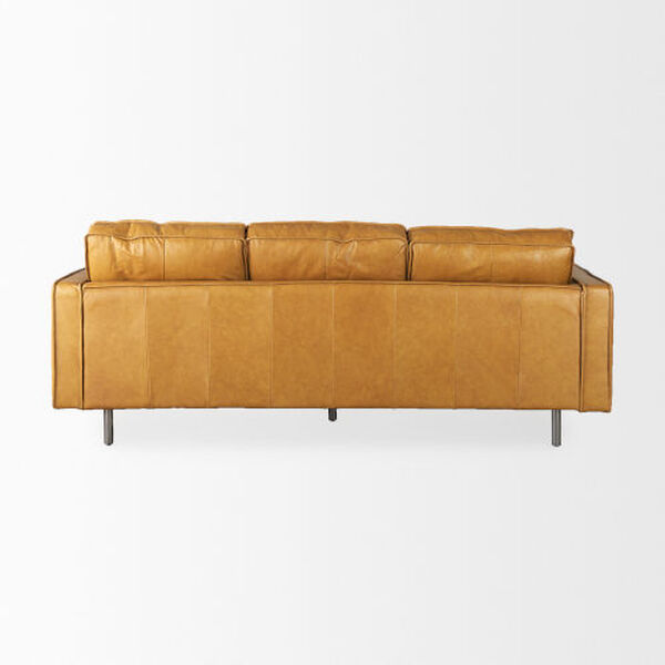DArcy Tan Leather Sofa, image 4