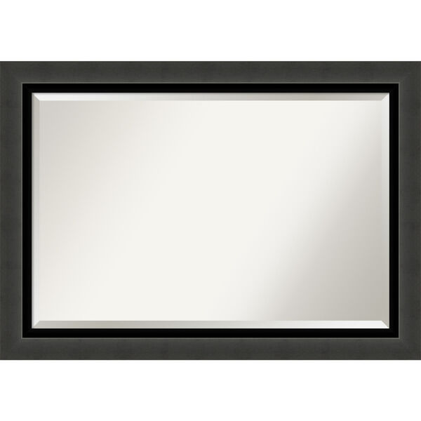 Tuxedo Black 42W X 30H-Inch Bathroom Vanity Wall Mirror, image 1