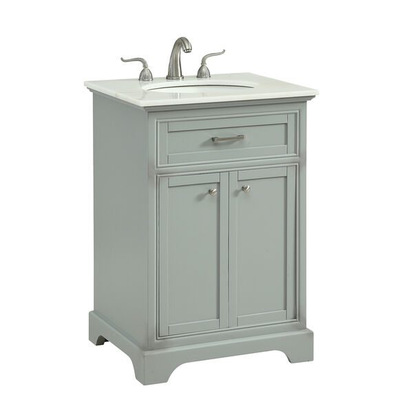 Americana Light Grey Vanity Washstand, image 2