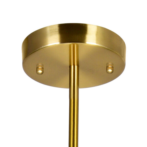 Pipes Brass LED Mini Pendant, image 4
