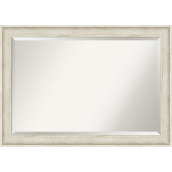 Regal White Bathroom Vanity Wall Mirror, image 1
