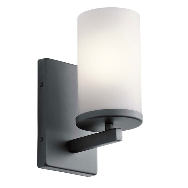 Crosby Black One-Light Wall Sconce, image 1