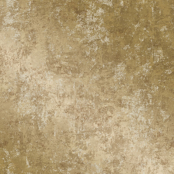 Distressed Gold Leaf  5.5 yds. Removable Wallpaper, image 2