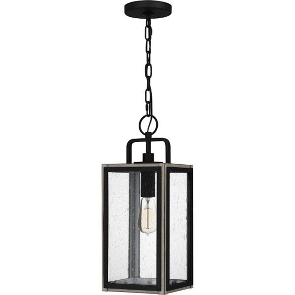 Bramshaw Matte Black One-Light Outdoor Lantern, image 2