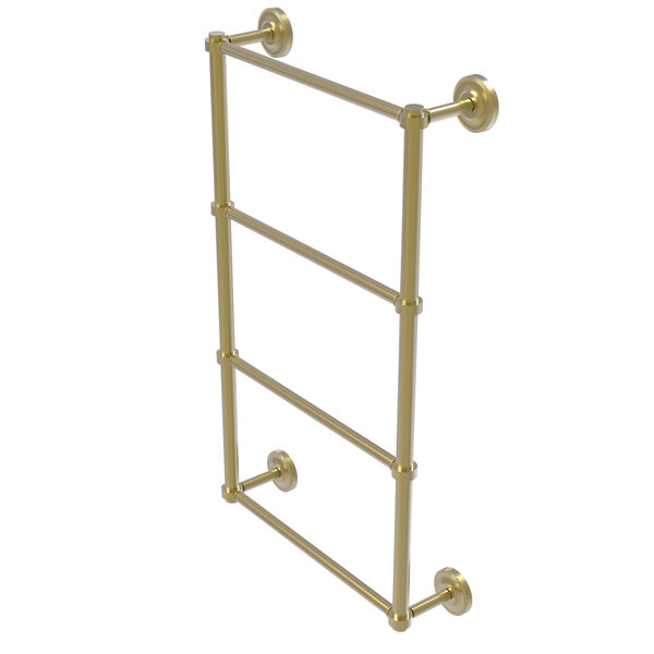 Prestige Regal Satin Brass 30-Inch Four-Tier Ladder Towel Bar, image 1