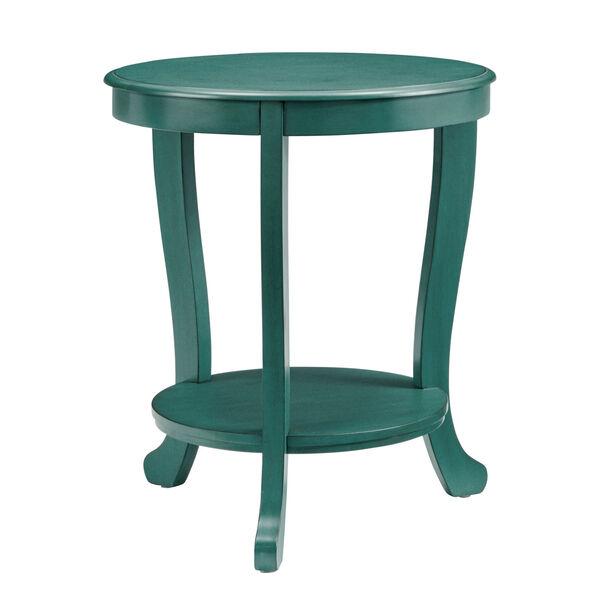 Gianna Teal Blue Side Table, image 1