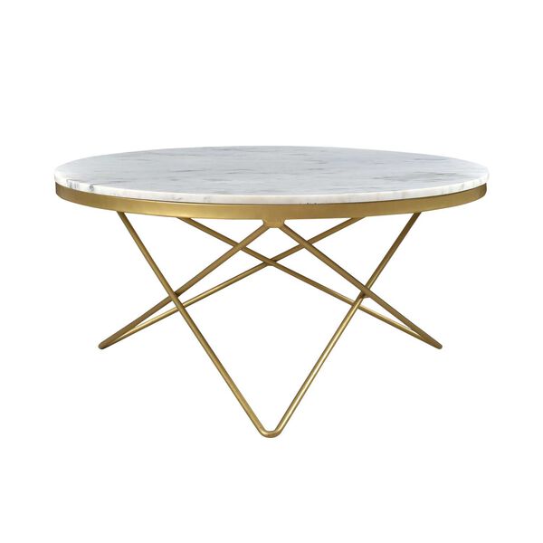 Haley White Coffee Table, image 1