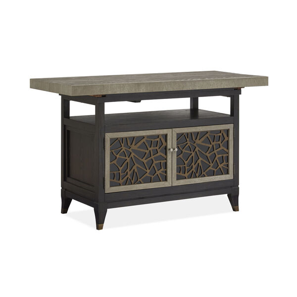 Ryker Black Counter Height Dining Table, image 1