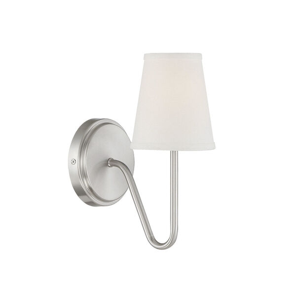 Lyndale Brushed Nickel One-Light Wall Sconce, image 1
