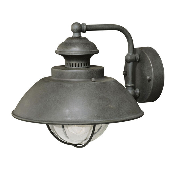 Harwich Textured Gray One-Light 10-Inch Outdoor Wall Light, image 1