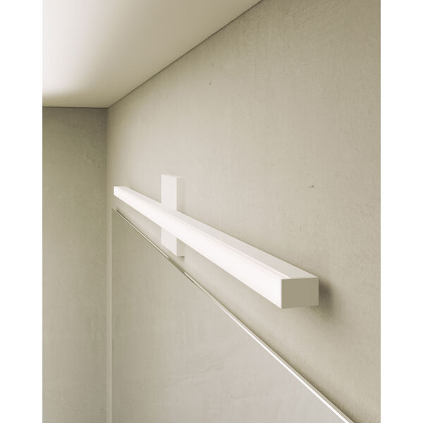 Stix Satin White 40-Inch LED Bath Bar, image 6