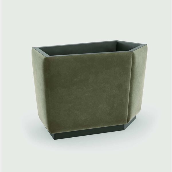 Caracole Upholstery Pollux Dark Chocolate Ottoman, image 5