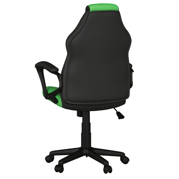 Oren Green High Back Gaming Task Chair with Vegan Leather, image 5