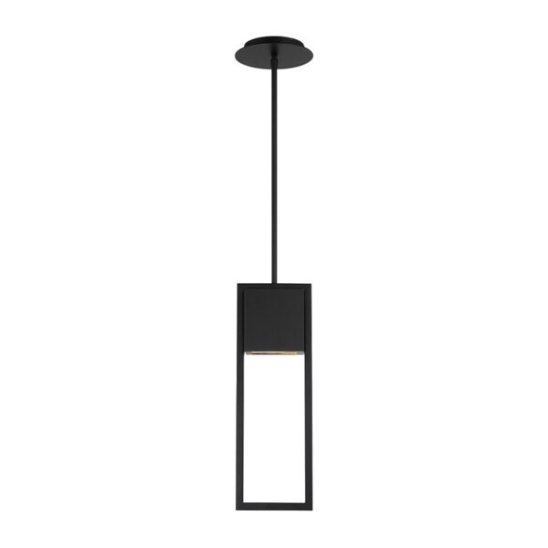 Archetype Black Four-Inch LED Outdoor Mini Pendant, image 1