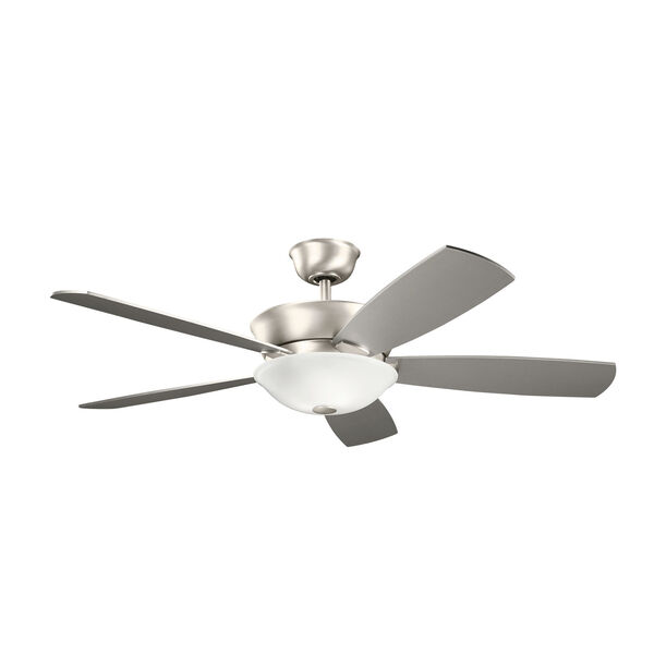 Skye Brushed Nickel LED Ceiling Fan, image 1