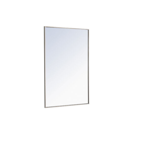 Eternity Silver 28-Inch Rectangular Mirror, image 5