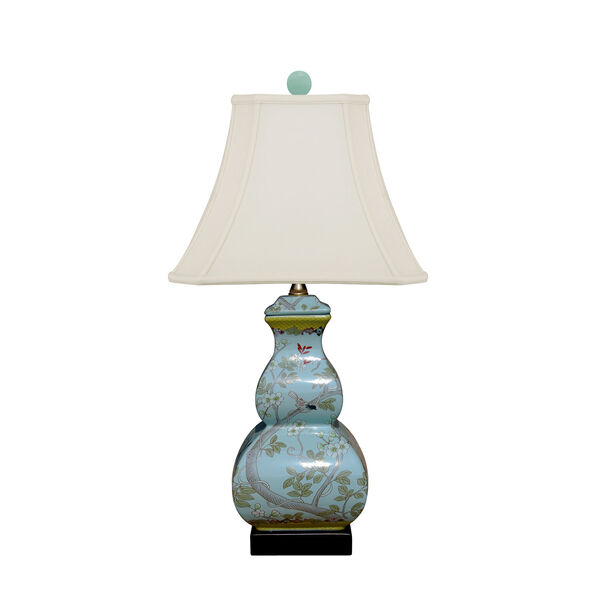 Porcelain Blue and White 22-Inch One-Light Table Lamp, image 1