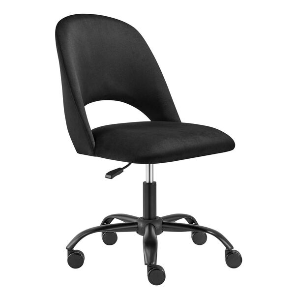 Alby Black Office Chair, image 2