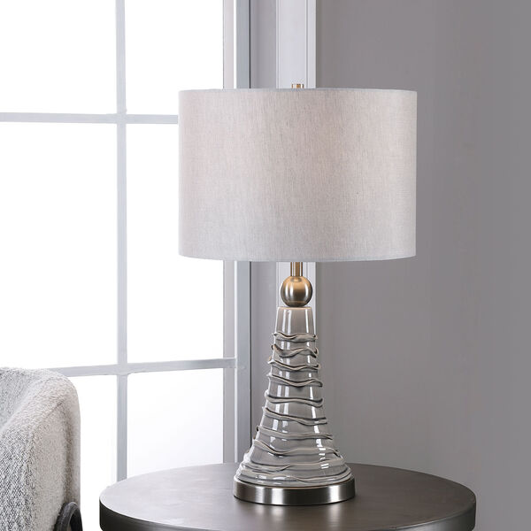 Linden Gray 24-Inch One-Light Table Lamp, image 2