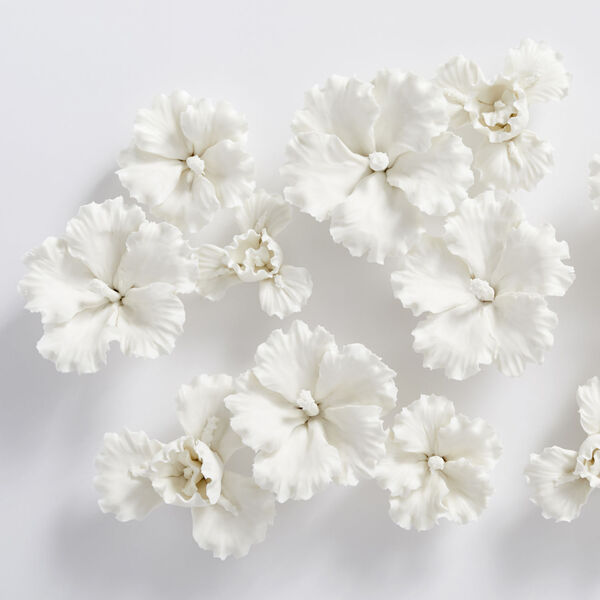 White Small Lily Wall Decor, image 2