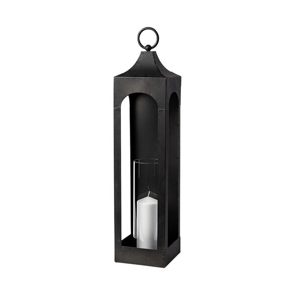 Ina Black Wall Candle Holder, image 1