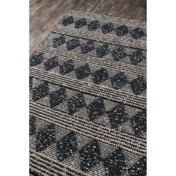 Andes Geometric Charcoal Rectangular: 6 Ft. x 9 Ft. Rug, image 3