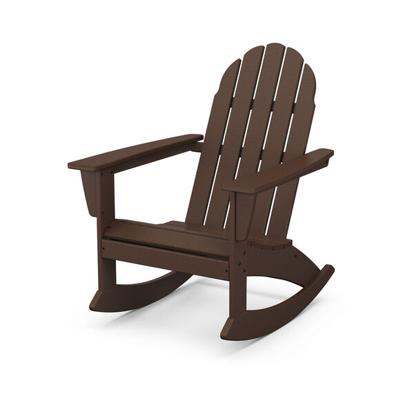 Vineyard Mahogany Adirondack Rocking Chair, image 1