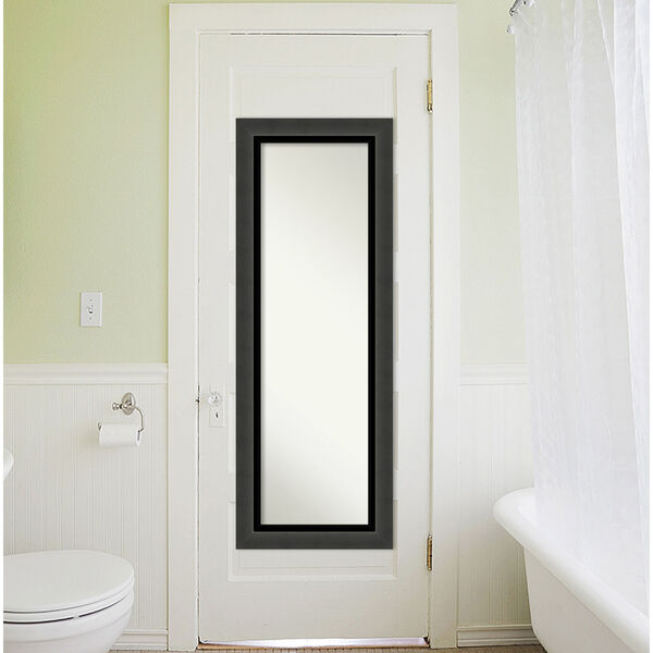 Tuxedo Black 20W X 54H-Inch Full Length Mirror, image 3