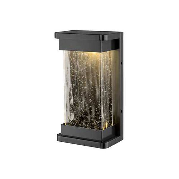 Ederle Powder Coat Black 12-Inch LED Outdoor Wall Sconce, image 4