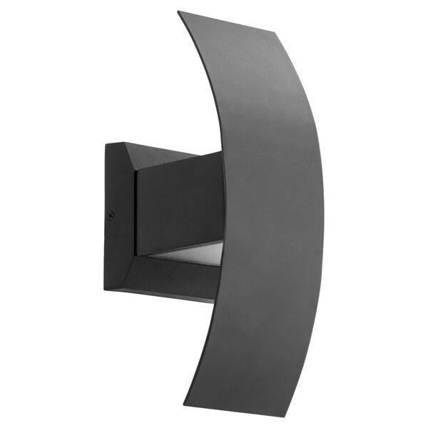 Curvo Noir Two-Light LED 13-Inch Outdoor Wall Mount, image 1