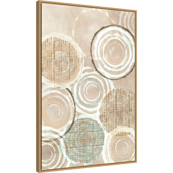 Flora Kouta Brown Neutral Woven Baskets II 23 x 33 Inch Wall Art, image 2