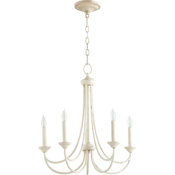 Brooks Persian White 22-Inch Five-Light Chandelier, image 1