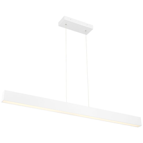 Form White Outdoor Intergrated LED Pendant, image 2