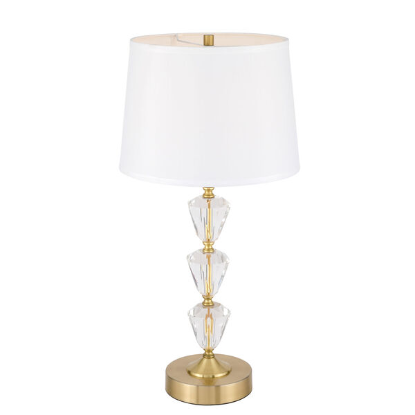 Mae Brushed Brass One-Light Table Lamp, image 4