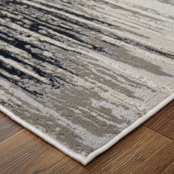 Micah Black Silver Taupe Area Rug, image 5