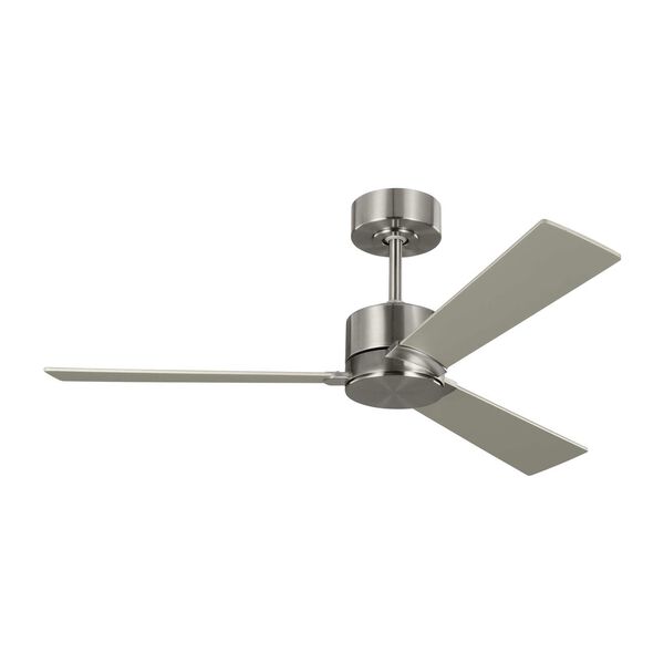 Rozzen Brushed Steel 44-Inch Ceiling Fan, image 1