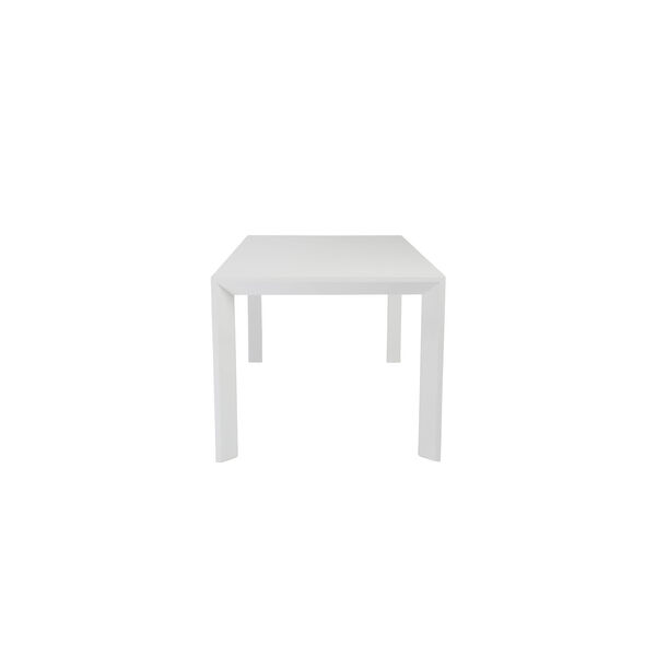 Adara White Rectangle Dining Table, image 4