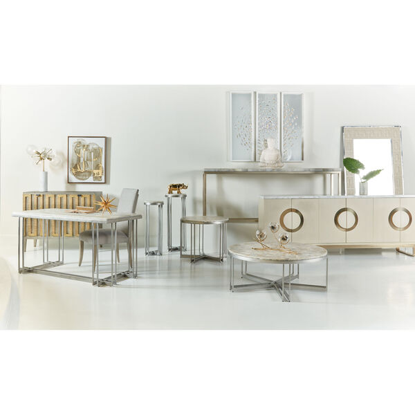 Melange Gray Marin Accent End Table, image 3