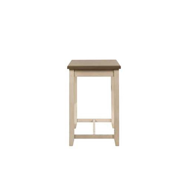 Clarion Distressed Gray Wood Counter Height Side Table, image 3