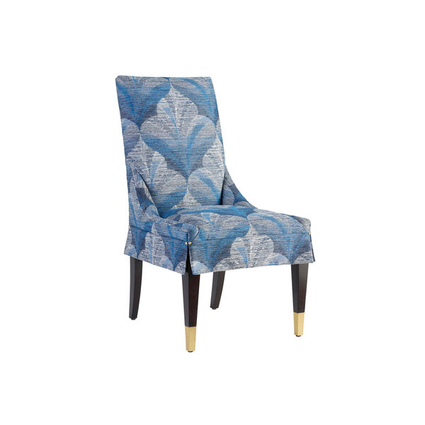 Carlyle Blue Monarch Upholstered Dining Arm Chair, image 1