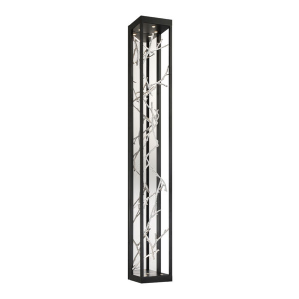Aerie Black and Silver Six-Light LED Wall Sconce, image 1